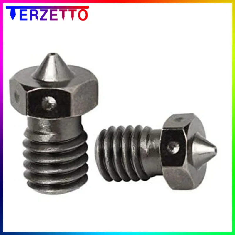 Детали для 3D принтера 62 закаленные стальные насадки V6 печати PEI PEEK или нить из