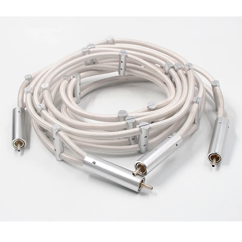 Hi-End Аргентина поток Hi Fi аудио RCA кабель Соединительный для CD проигрывателя