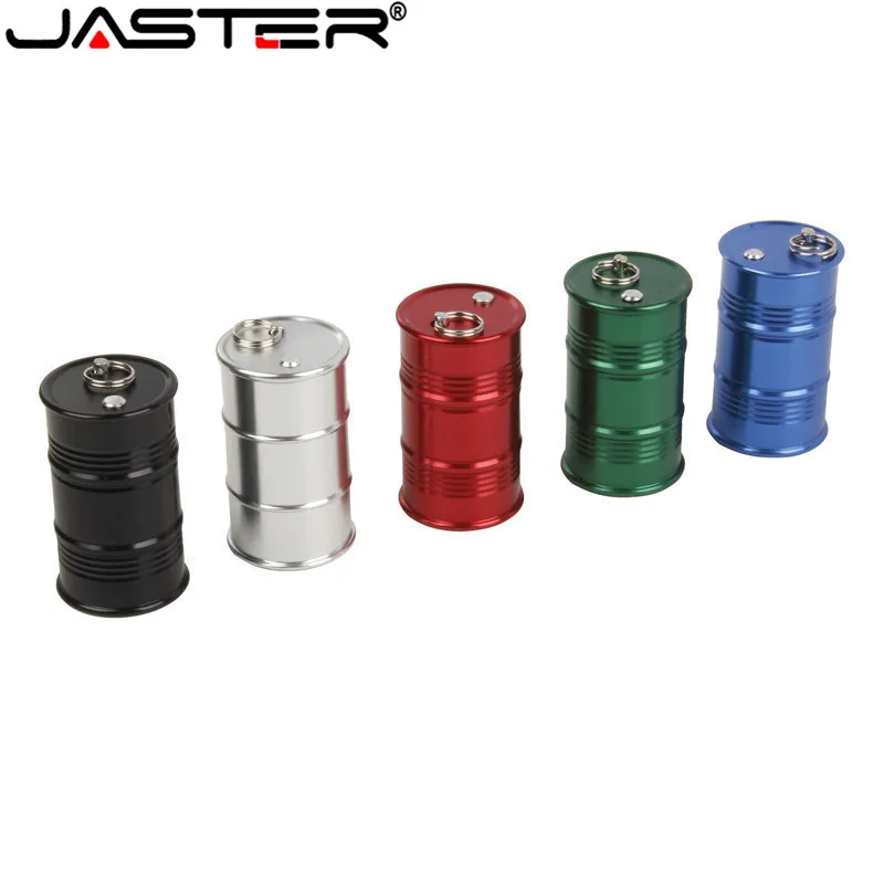 JASTER металлический масляный бак USB флеш-накопители масляная бутылка pendrive 64 ГБ 32 16 8