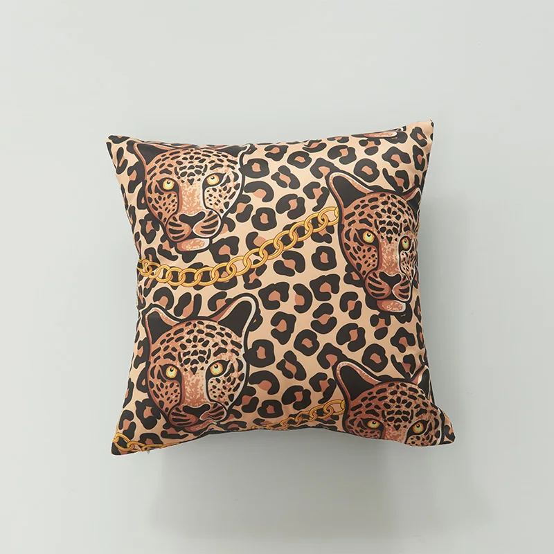 Диванная наволочка с рисунком диванной Пантеры дивана 45*45 см без внутренней