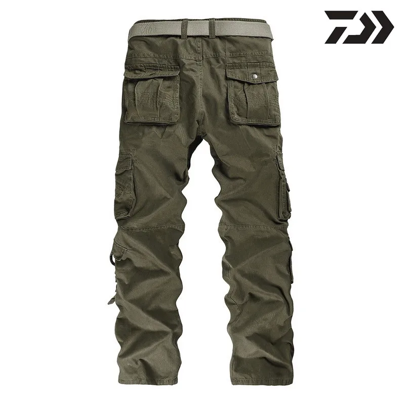 

Daiwa Pant Loose Spring Breathable Fishing Pants Men Casual Thin Solid Quick Dry Multi-Pocket Hiking Trousers Fishing Clothes