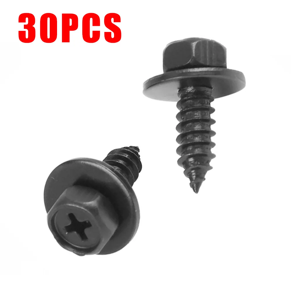 

Under Screw Bolt Retainers 30Pcs Bolt Cover For Toyota 90159-60498 Liner Screw Protable