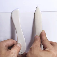 2pc paper creaser set bone folder for diy scrapbooking card making album paper folding tool crafts edge slicker letter opener
