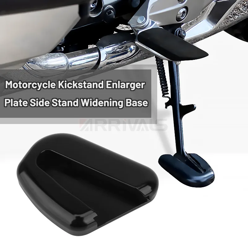 

Motorcycle CNC Side Stand Pad Plate Kickstand Enlarger Support Extension For Honda Goldwing 1800 GL1800 F6B 2018-2021
