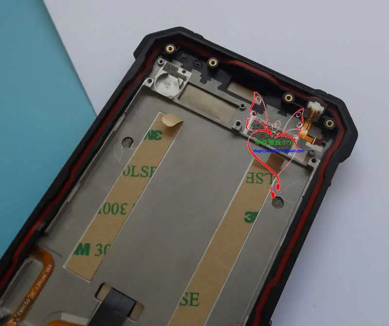 100% Новый оригинальный Ulefone Armor 7E ЖК-дисплей и сенсорный экран + рамка в сборе