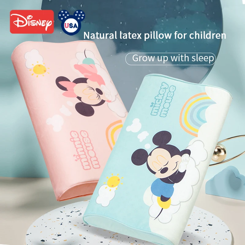 

Disney Children Latex Pillow Baby Multifunction Pillow Four Season Universal 3 To 6 Years Old Baby Kindergarten Pupil Dedicated