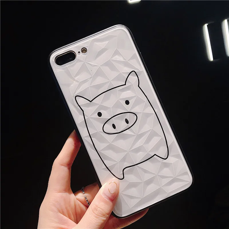 New diamond shaped case for iPhone11 X XS XR XSMax 8 7 6 6S PluS Cute silicone soft drop protection cover |