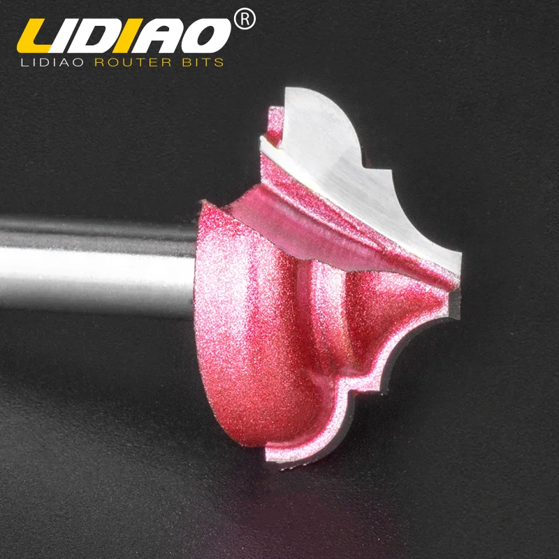 LIDIAO 6mm Shank Industrial Ogee router bits Wood carving cutter Woodworking Engraving chamfer trimming bit Milling | Инструменты