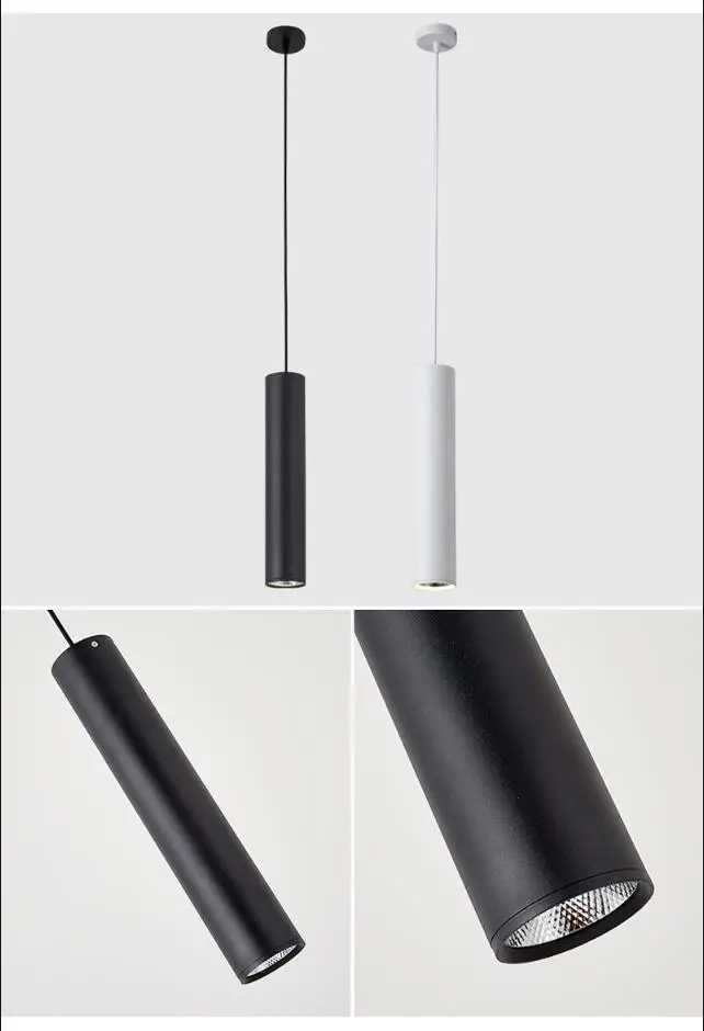 Светодиодная Подвесная лампа с регулируемой яркостью длинная для кухонного