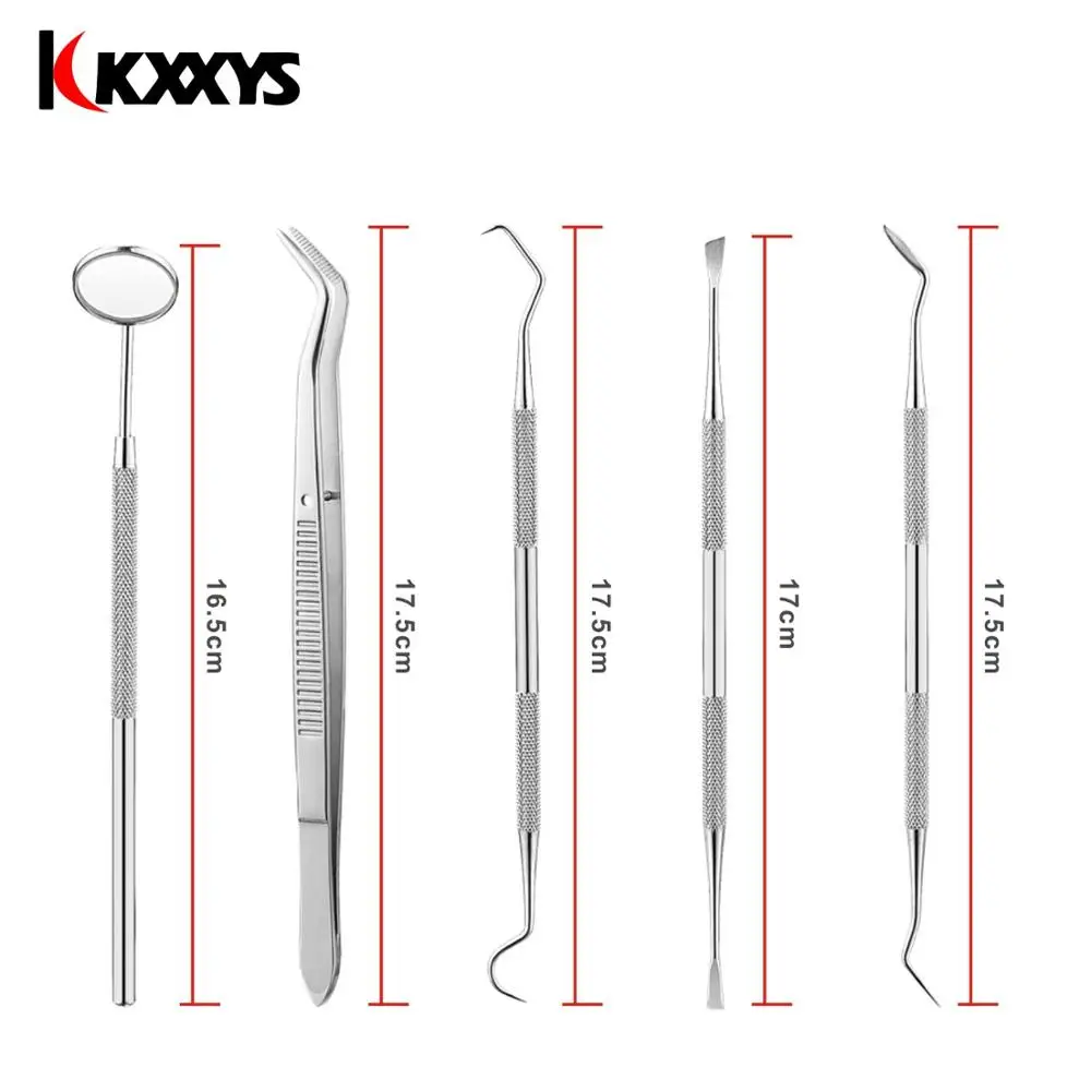 5 шт./компл. гигиены ротовой полости моющаяся Нержавеющая сталь средства для