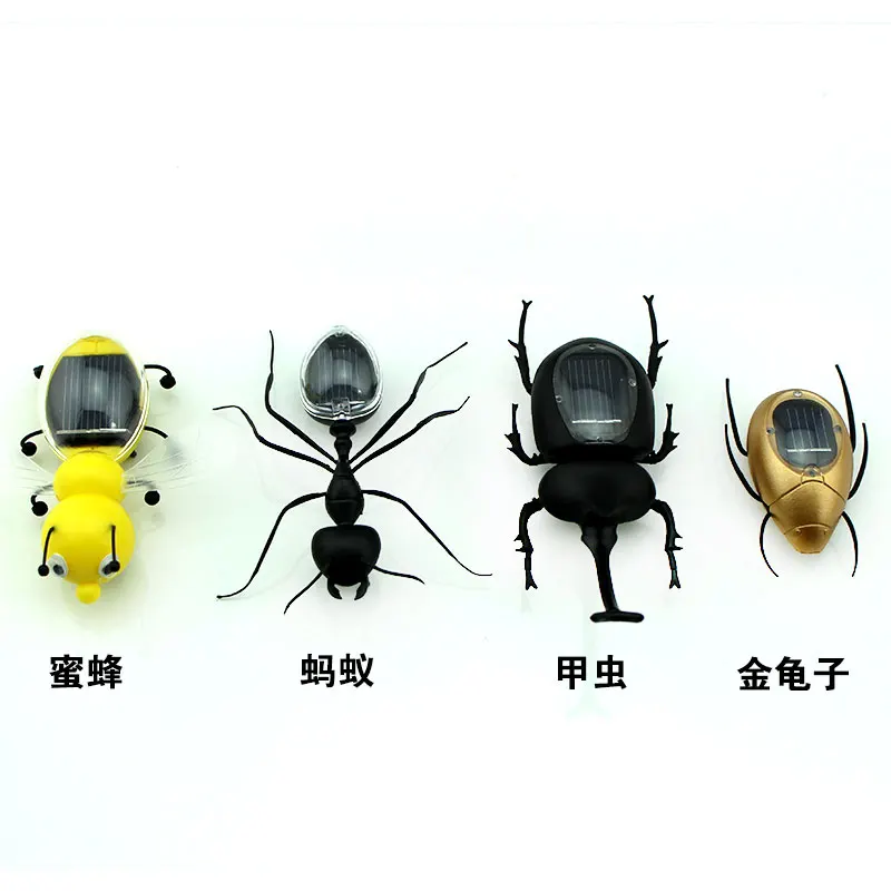 Креативные промышленные игрушки Обучающие солнечные муравья/жуки/Пчела/Жук