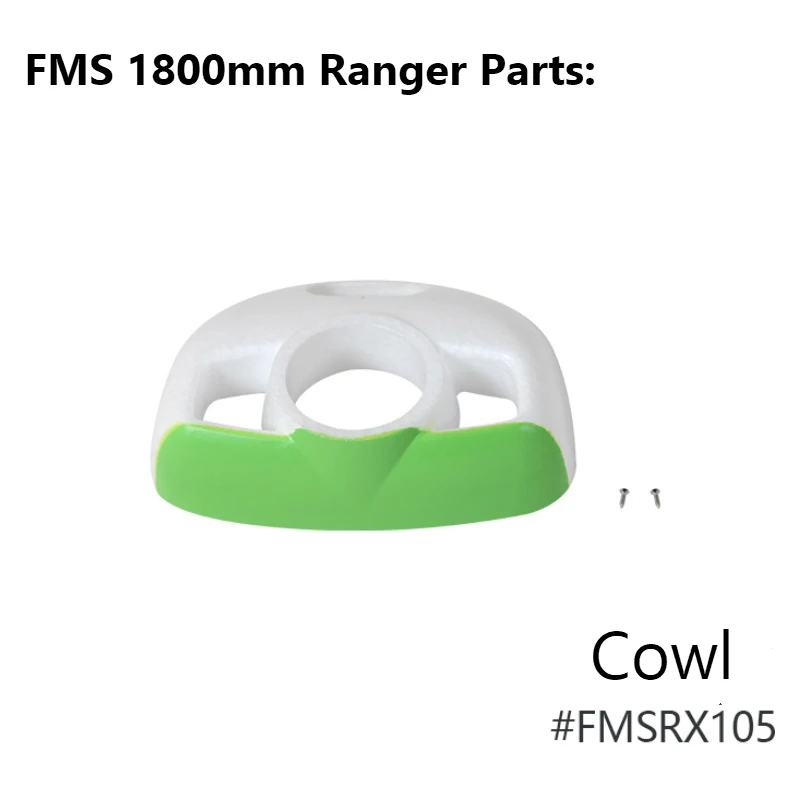 

FMS 1800mm 1.8m Ranger Cowl FMSRX105 RC Airplane Hobby Model Plane Avion Spare Parts Accessories