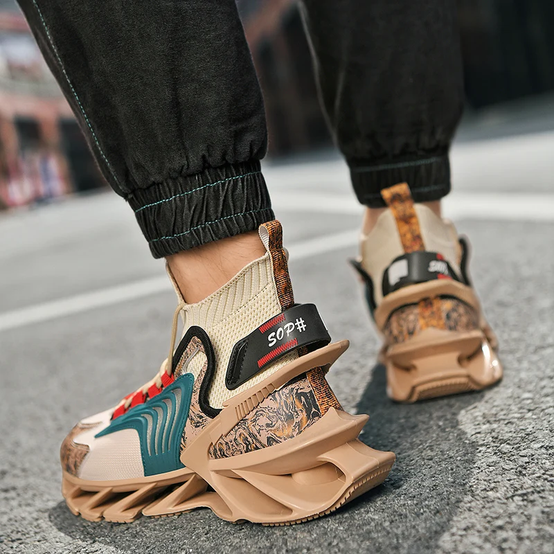 

shoes men sneakers Off white trainers couple loafers shoes breathable men shoes Thick bottom sports tides shoes Running shoes