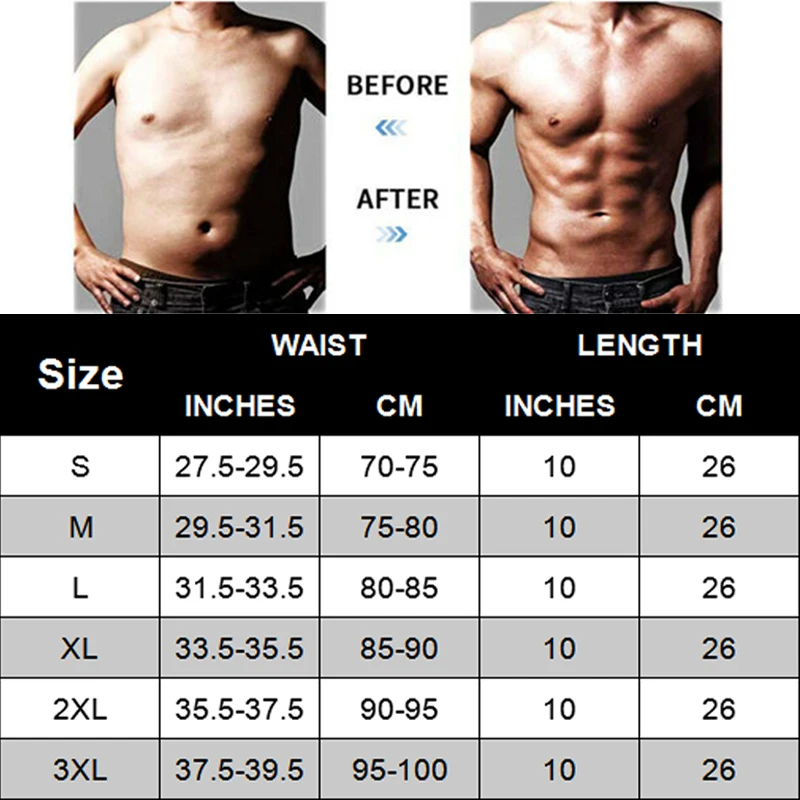 Мужской поясной тренажер с 3 ремнями шейпер тела неопреновый банный пояс для