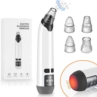 heating blackhead remover vacuum face skin pore cleaner black dots acne pimple removal tool beauty skin care tools