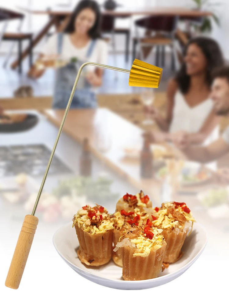 

Malaysian Pie Tee Maker Nyonya Top Hats Mold Innovative Egg Tart Mould Reusable Pai Tee Mould Fried Snack Tool Methodical