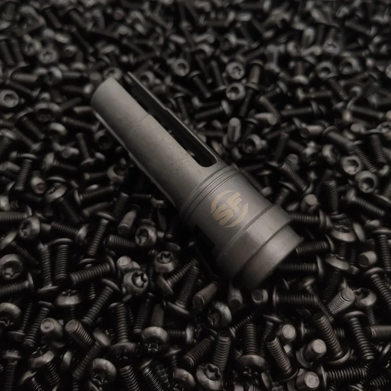 14 мм CCW Металлическая стальная нить SUREFIRE 3P Socom Flash hider без функции намордника