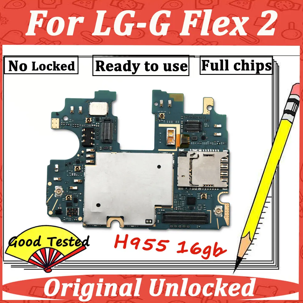 Оригинальная материнская плата для LG G Flex 2 H955 H959 LS996 логическая Android IMEI с полным