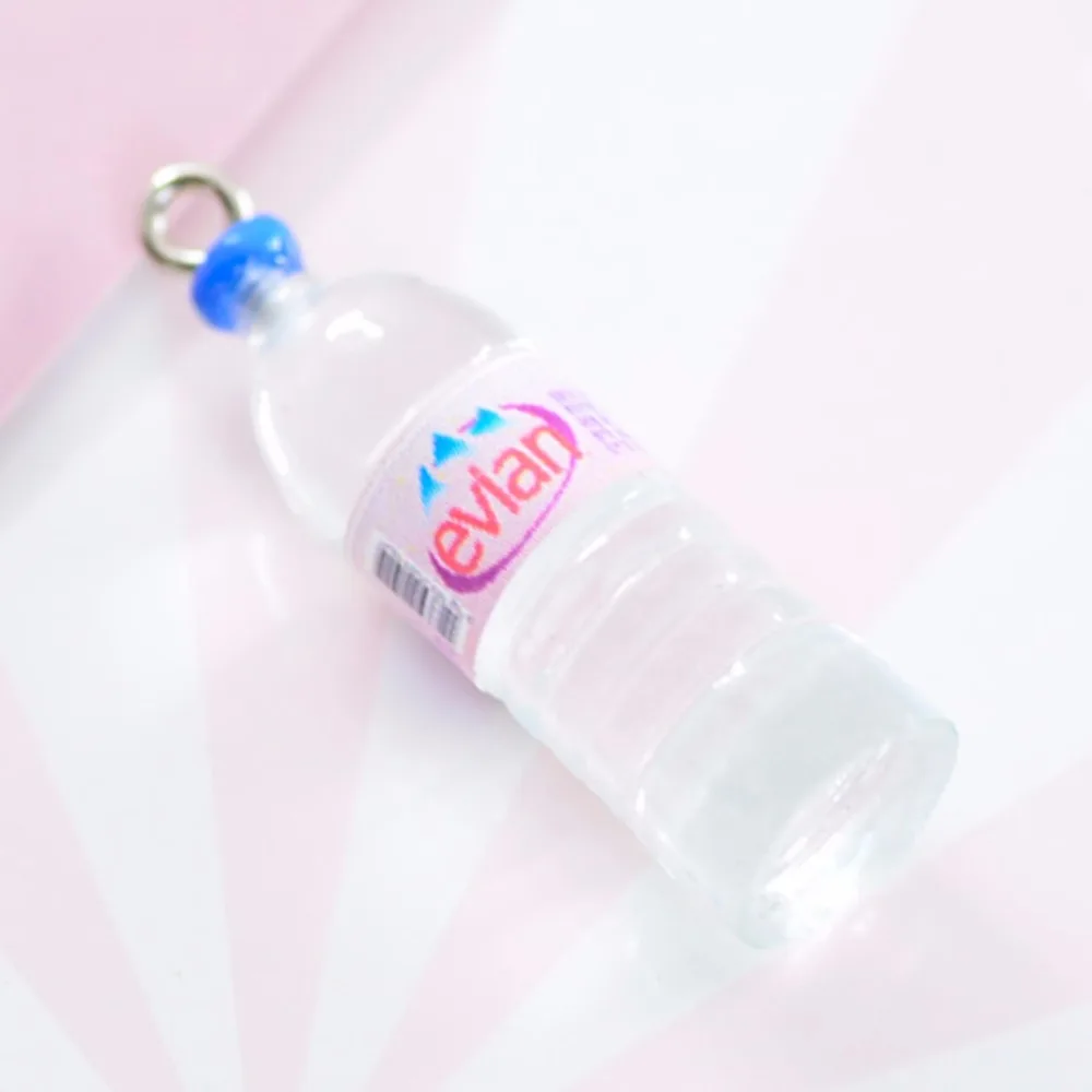 1 пара модных небольших Подвесок в виде бутылки с минеральной водой