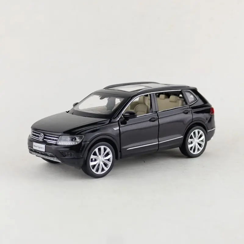 Модель игрушечного литья под давлением/Масштаб 1:32/машина Volkswagen Tiguan L/тяговый