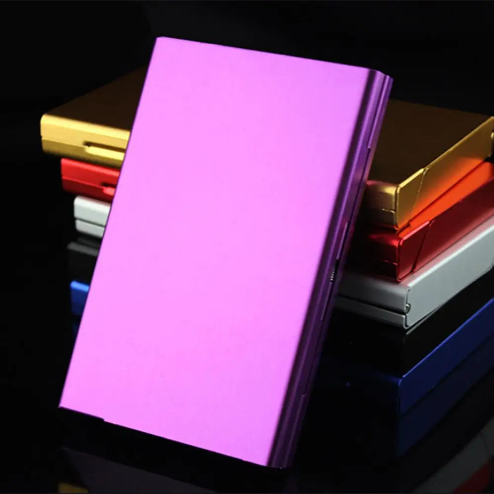 

Hot Sale Smoke Box Cigarette Case Aluminum Alloy Tobacco Bag Cigar Holder Pocket Box Storage Container Gift Box for Men/ Women
