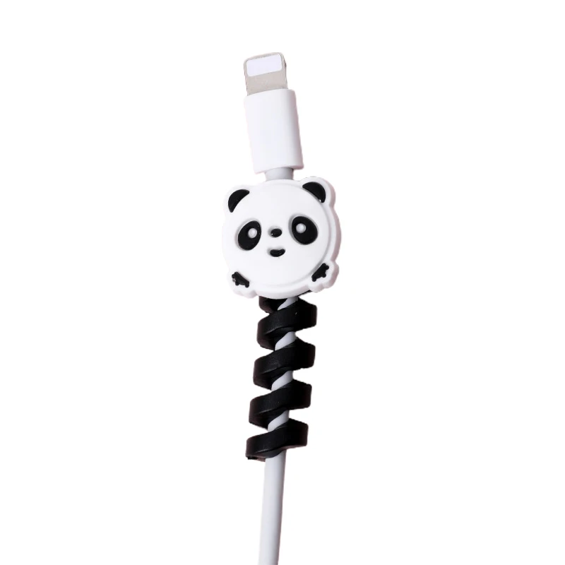 Headphone Holder Cute Cable Winder Protector Desktop Wire USB Charger Organizer Cord | Электроника