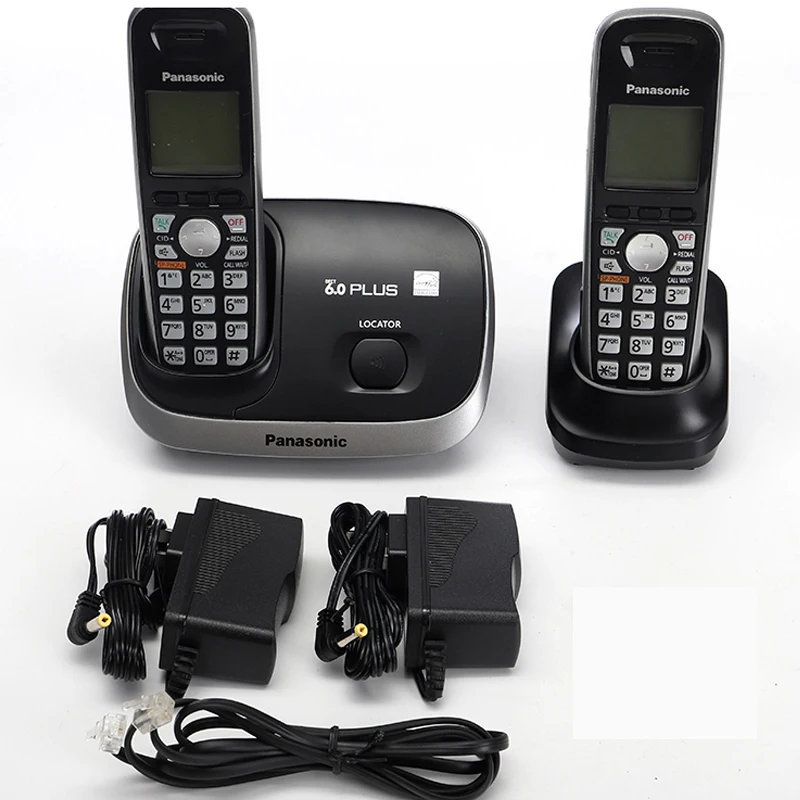 Цифровой беспроводной телефон с функцией громкой связи стационарный для офиса и