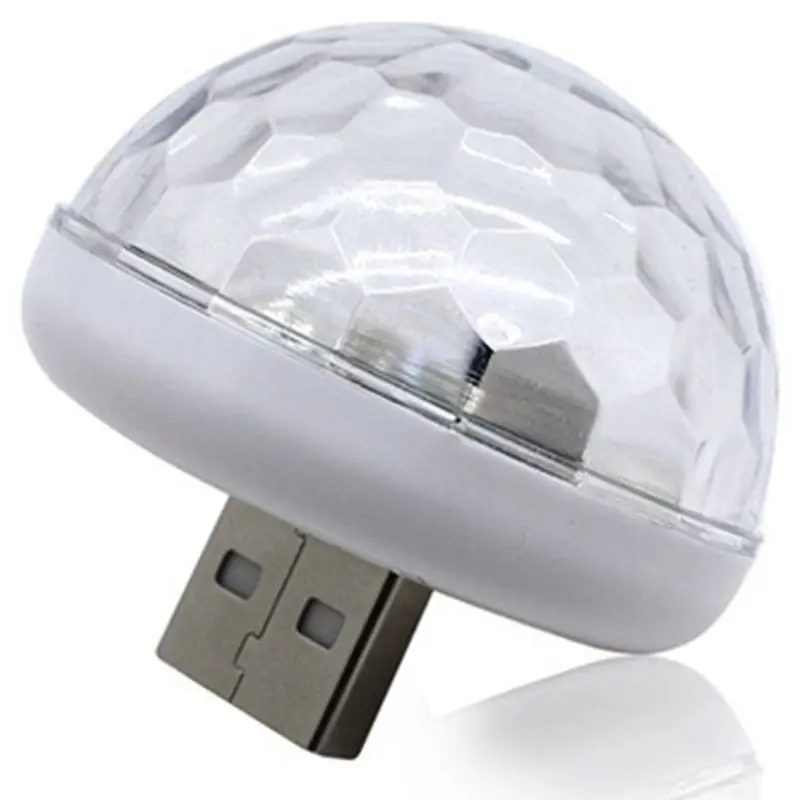 Многоцветный USB Led автомобильный комплект для внутреннего освещения атмосферный