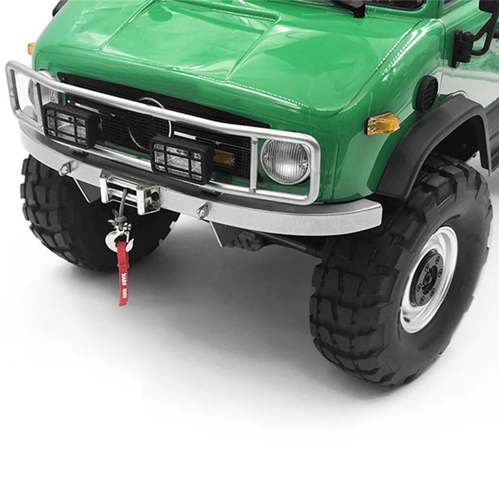Металлическая передняя бампер сетка IPF прожектор для 1/10 Axial SCX10 90075 UMG10 Unimog