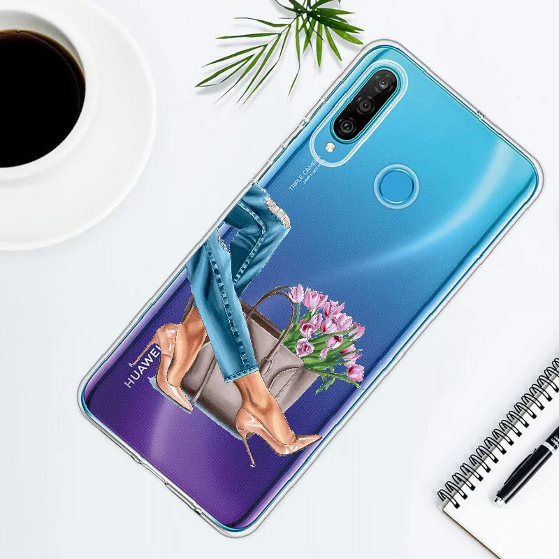 Сексуальные чулочно-носочные изделия для девушек нейлоновые Huawei Honor Mate 10 20 Nova P20 P30