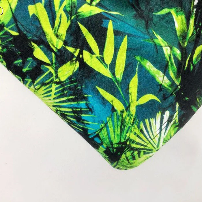 

Fashion Slim Personality Skew Collar Buckle Jungle Short Sleeve T-shirt Sexy Printed Female Streetwear K462