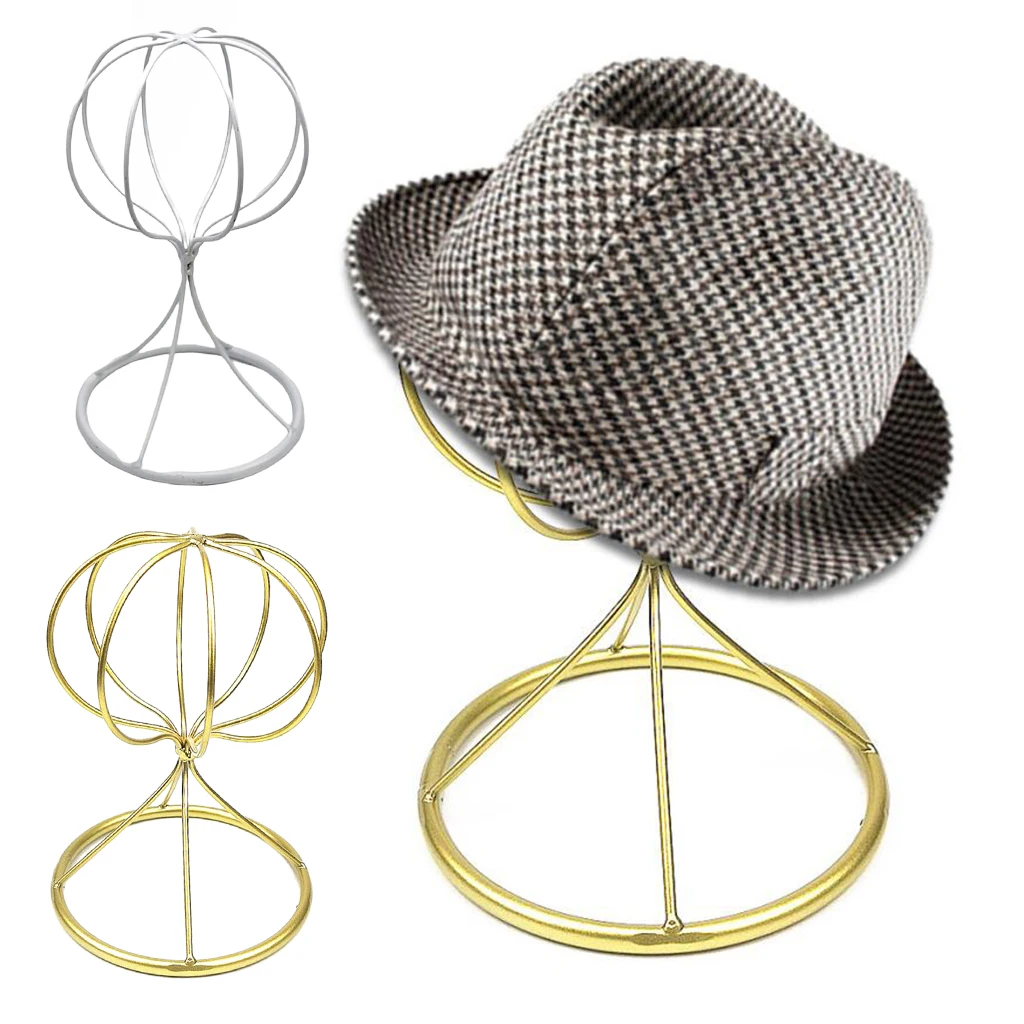 2 шт воздушный шар стиль металлическая шляпа шлем держатель настольный парик