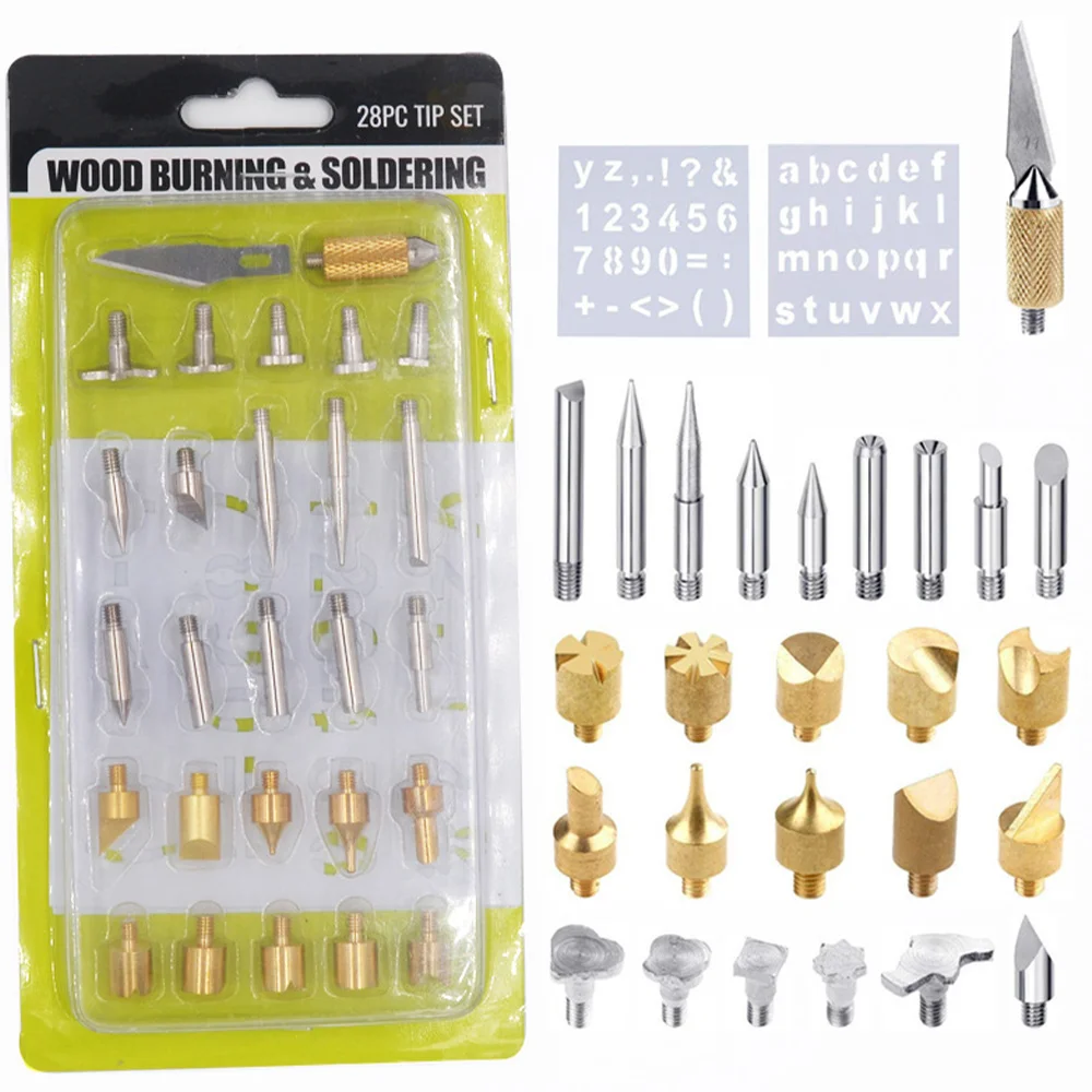 Гравировка Электрический паяльник набор с регулируемой температурой пирография