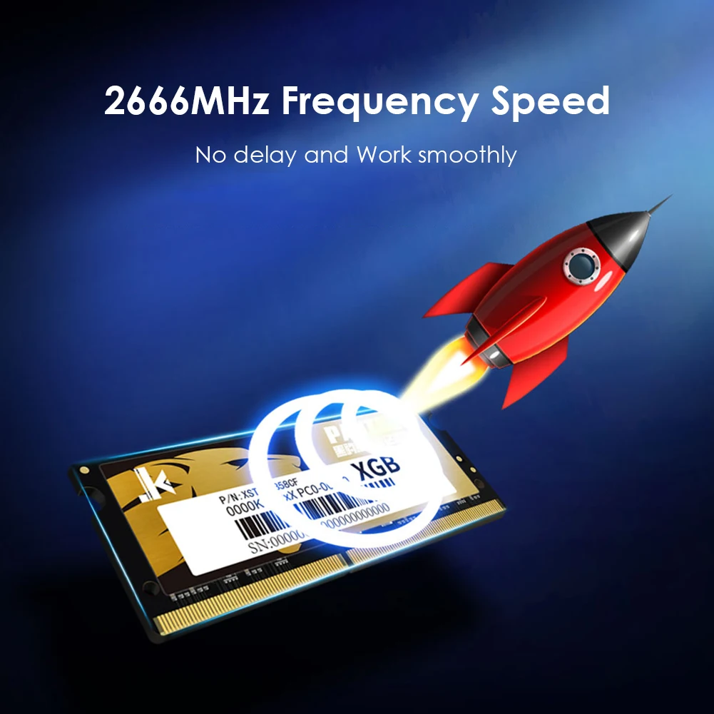 

Memory Module High Performance Notebook PC DDR4 Laptop 2666MHz RAM Office Caring Computer Supplies for Windows