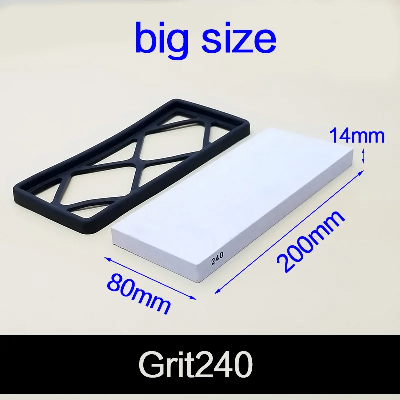 big size 240 grit 240 600 1500 4000 6000 Грит точилка для заточки ножа Камень точильный камень хонинговальный точильный камень вода камень - Цвет: big size 240 grit