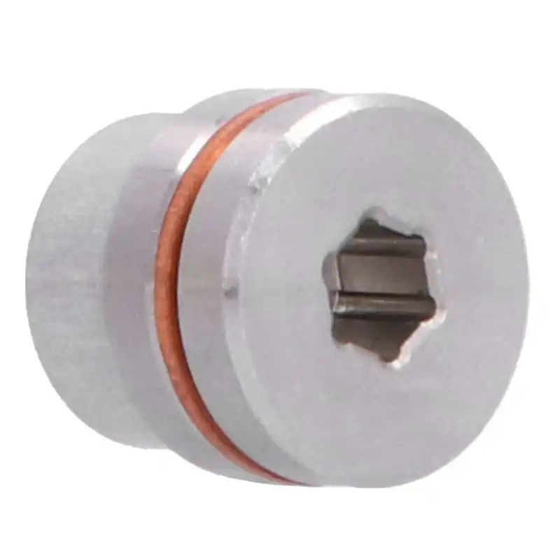 

Oxygen Sensor Hex Nut O2 Sensor Hex Plug Electro‑Galvanized for Auto