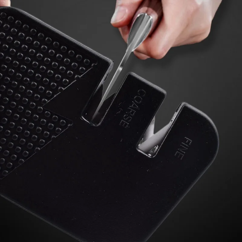 Мини-точилка для ножа портативный точильный камень многофункциональный