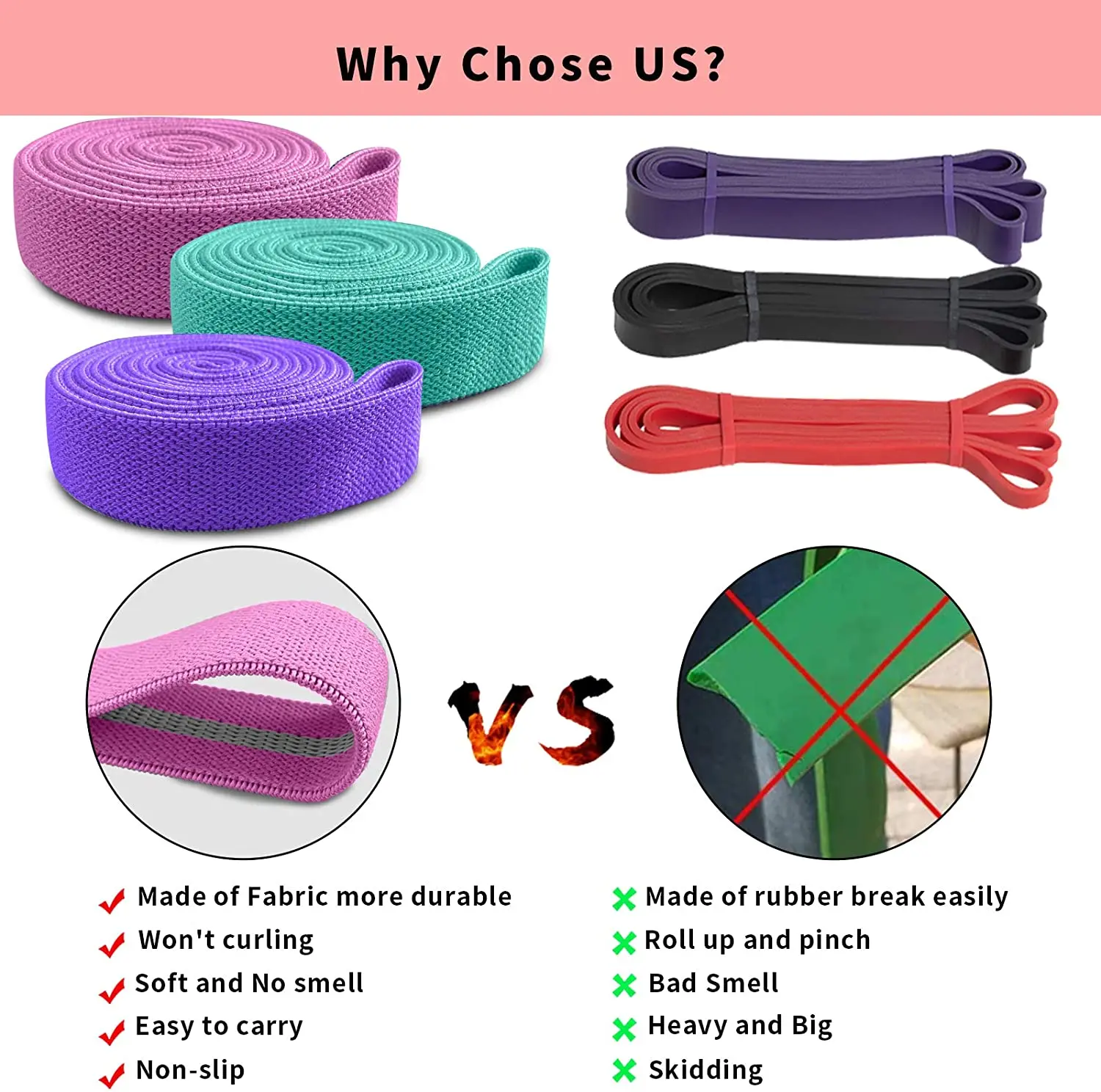 3 шт. 208 см тянущиеся резинки для помощи тканевые поддержки бедер набор тренировки