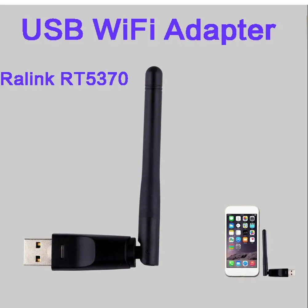 Беспроводная сетевая карта Ralink RT5370 150 Мбит/с Mini USB 2 0 Wi-Fi адаптер антенна ПК LAN