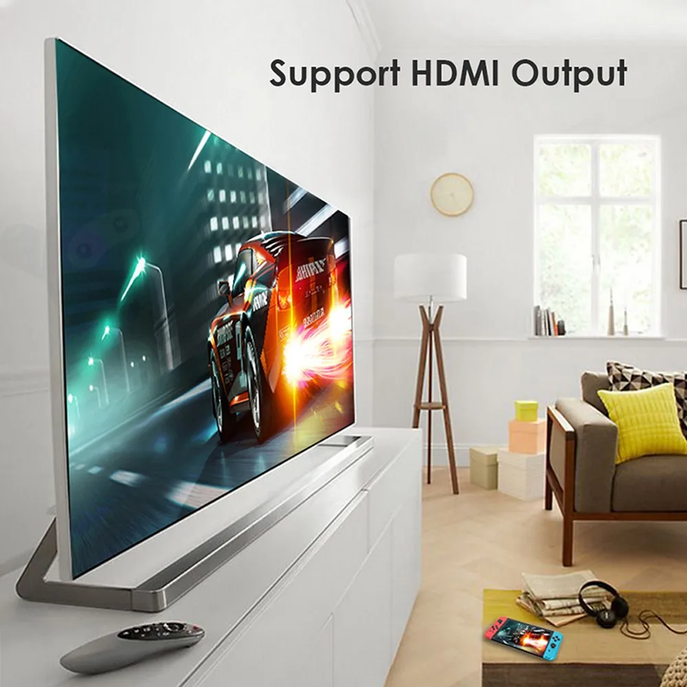 

Handheld Game Console 7 Inch IPS Screen Retro Video Game Player 32GB HDMI TV Output Built-in 11 Simulator 2500 Games