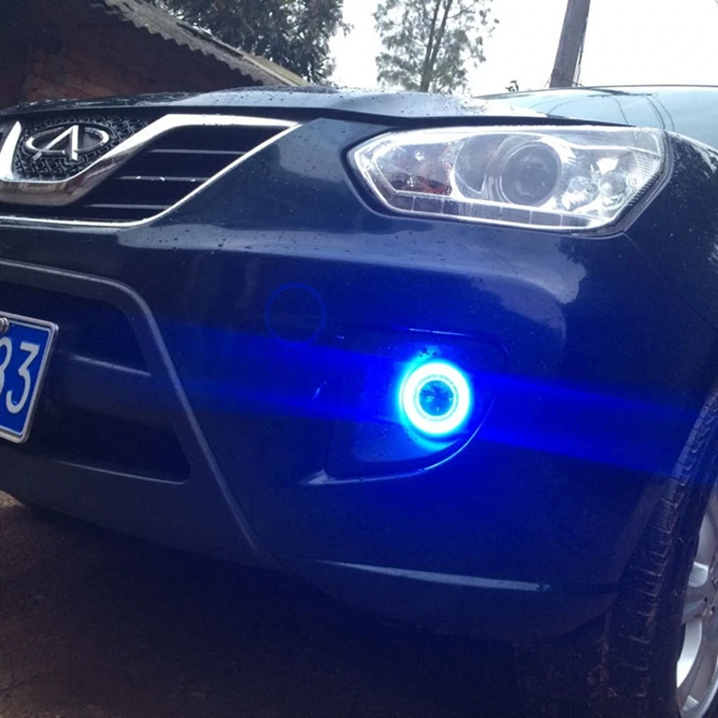 Пара для Chery Tiggo FL 2011 2012 2013 2014 светодиодные ангельские глазки DRL сигнальные фары H11