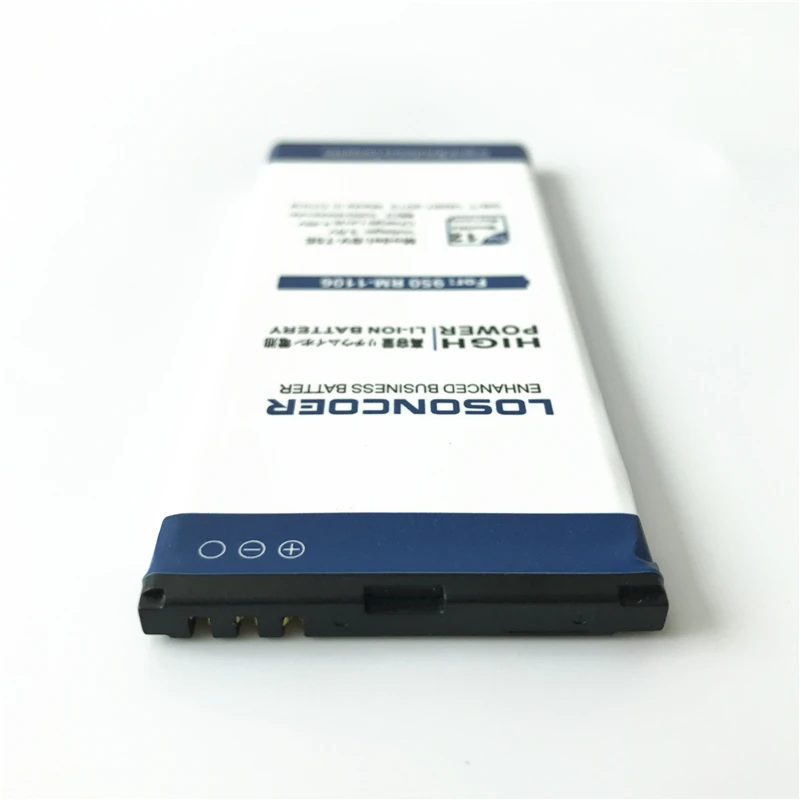 LOSONCOER 3900 мА/ч, BV-T5E/BVT5E/BV T5E батареи для microsoft Lumia 950 Батарея RM-1106 RM-1104 RM-110