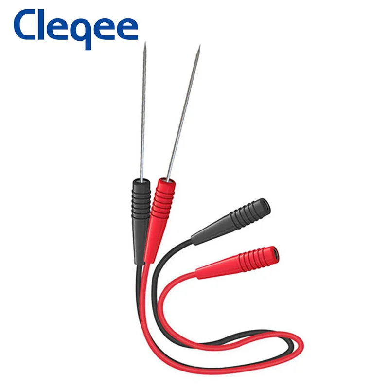 Острые иглы для прокола Cleqee P1046 0,7 мм, проволока для пирсинга с внутренней пружиной 2 мм, гнездо для электронного электрического тестирования