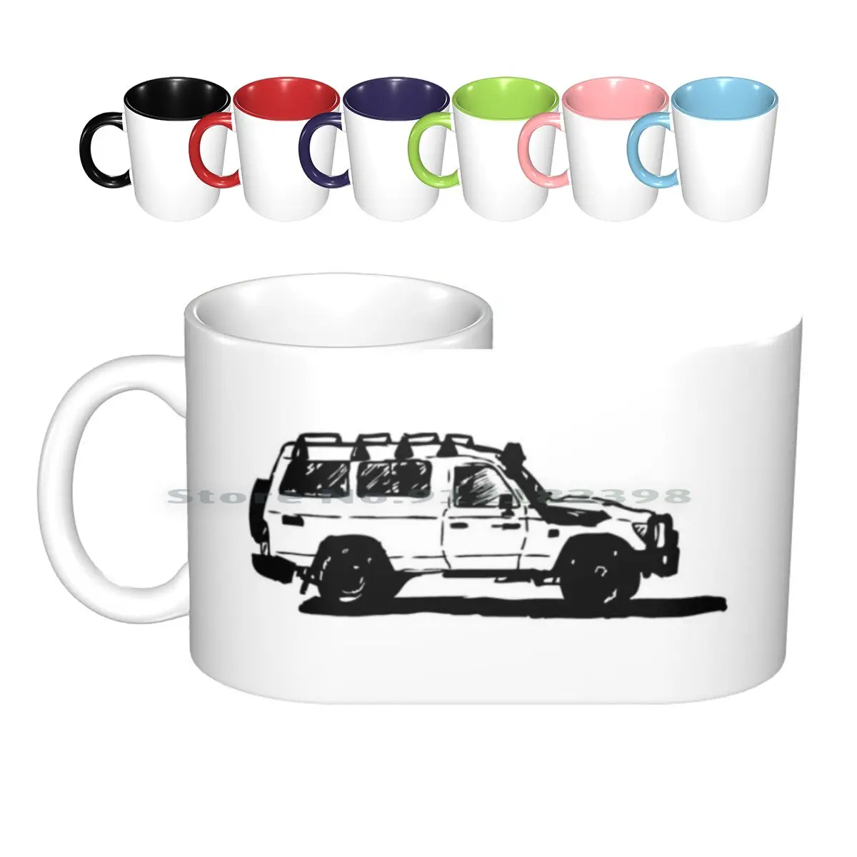 

Troopy Ceramic Mugs Coffee Cups Milk Tea Mug Troopy Troopcarrier Landscruiser Troopcarriers Of Australia Toa 4wd 4x4 Offroad