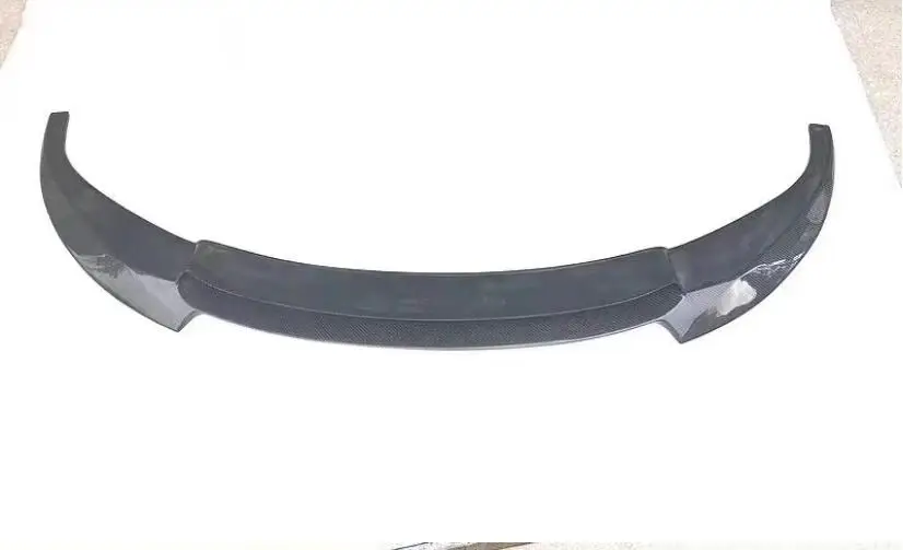 Углеродное волокно переднего бампера v стиля задний бампер диффузор сбоку юбки