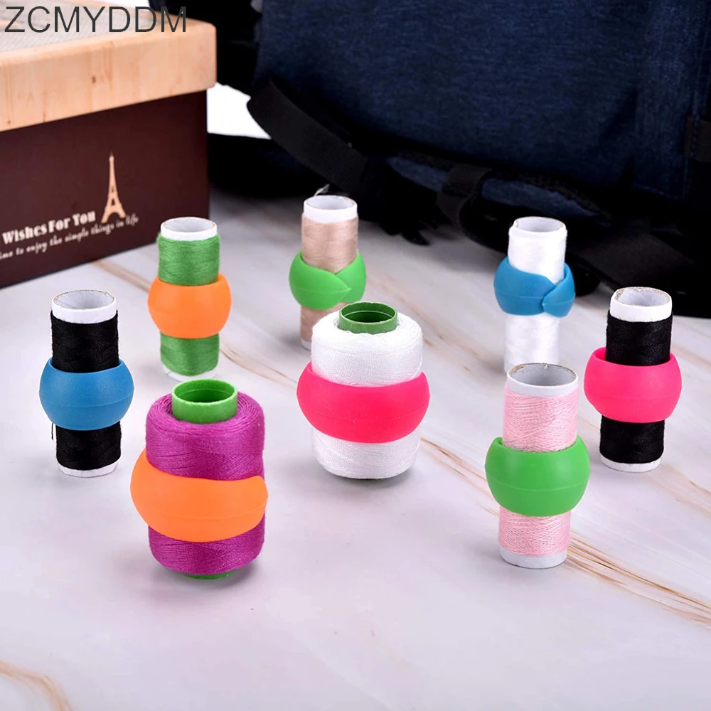 ZCMYDDM 5-20PCS Sewing Thread Holders Bobbin Clips Spool for Craft Embroidery Quilting DIY Organizer Accessories | Дом и сад