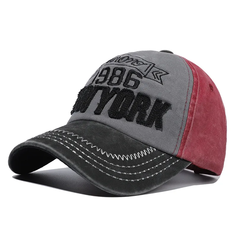 

2021 Autumn NEW YORK Retro Baseball Cap Men's Caps For Women Summer Cotton Cap Casquette Dad Trucker Hats Peaked Cap Gorras