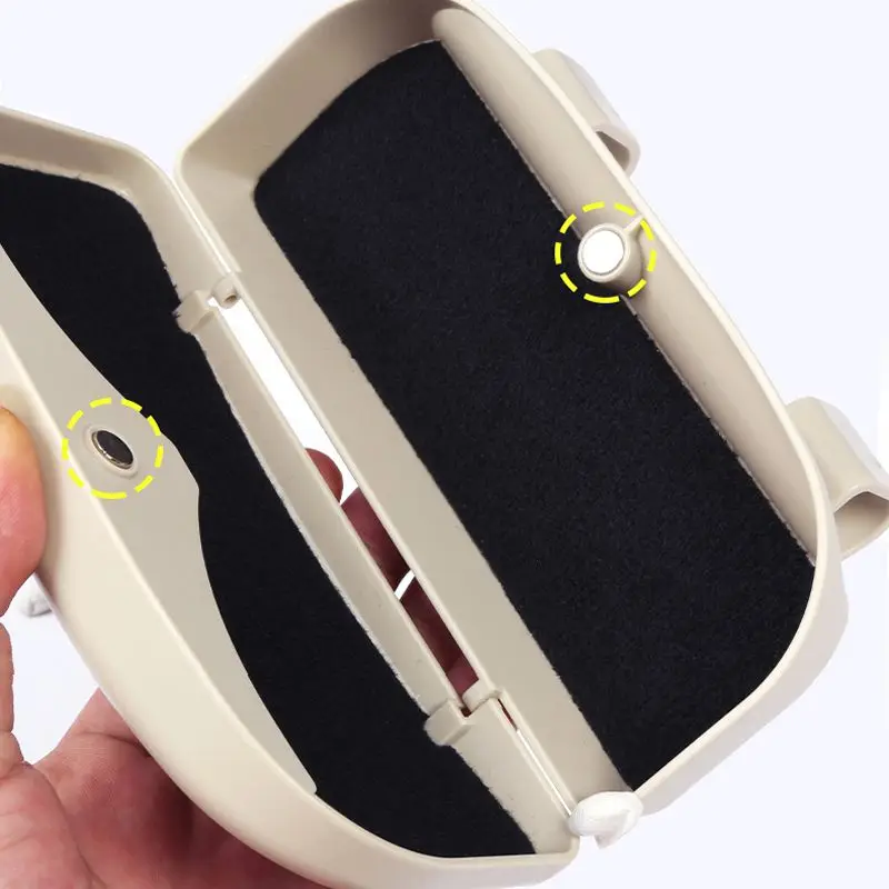 Автомобильный ящик для хранения очков автомобильный солнцезащитный козырек