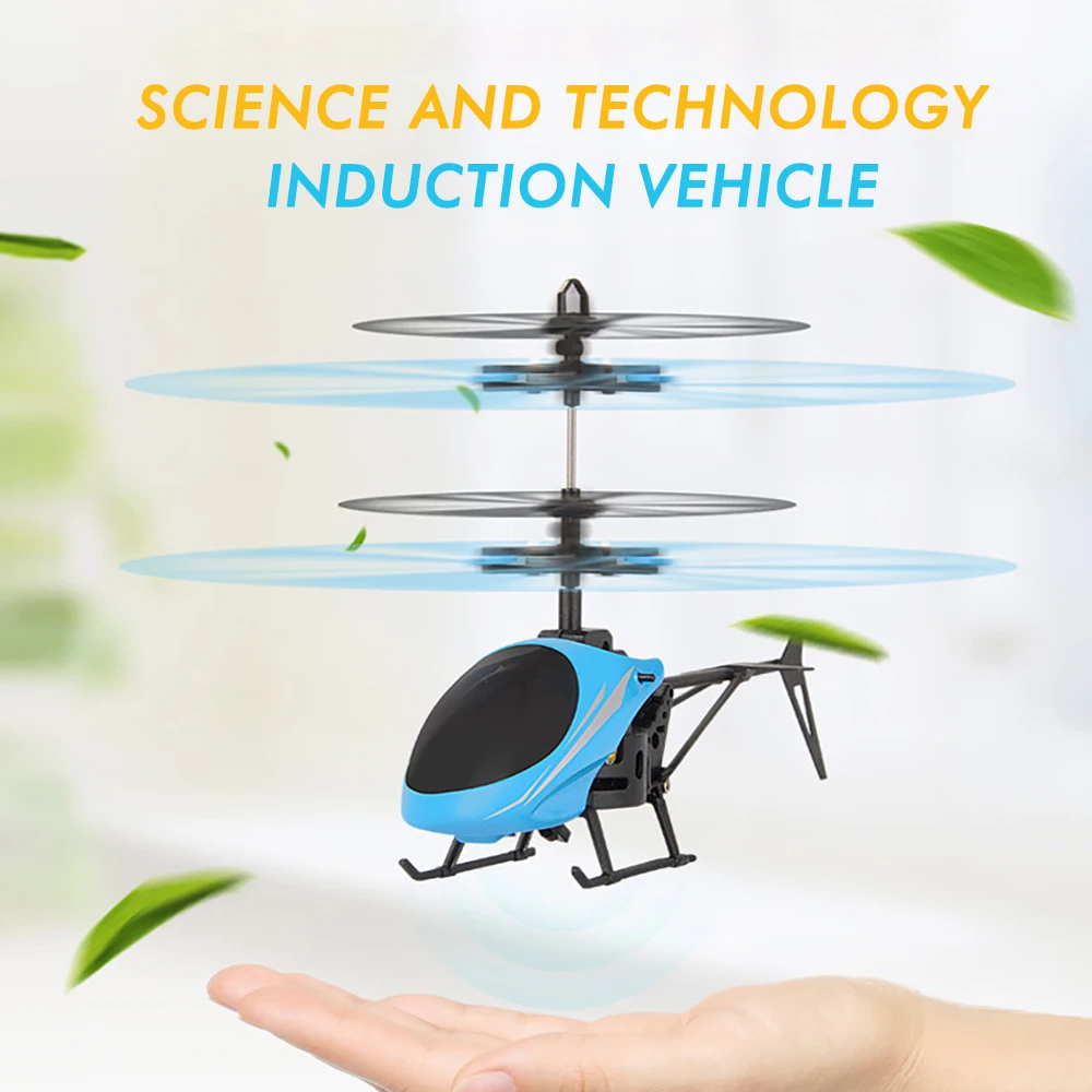 Mini Sensor 2020 New Drone Remote Control Helicopter Flashing LED Light Aircraft Glowing Toy For Children Kids Toys | Игрушки и хобби