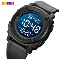 skmei fashion mens watches casual led light digital male wrist watch waterproof chrono calendar sport clock relogio masculino